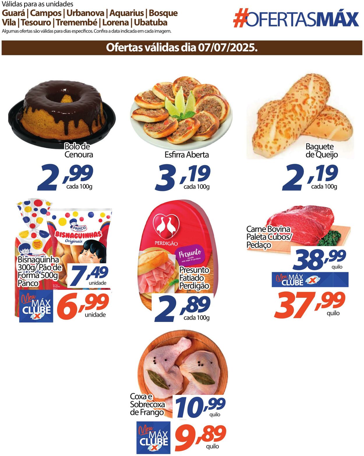 Folheto Supermercado Máximo 07.07.2025 - 07.07.2025