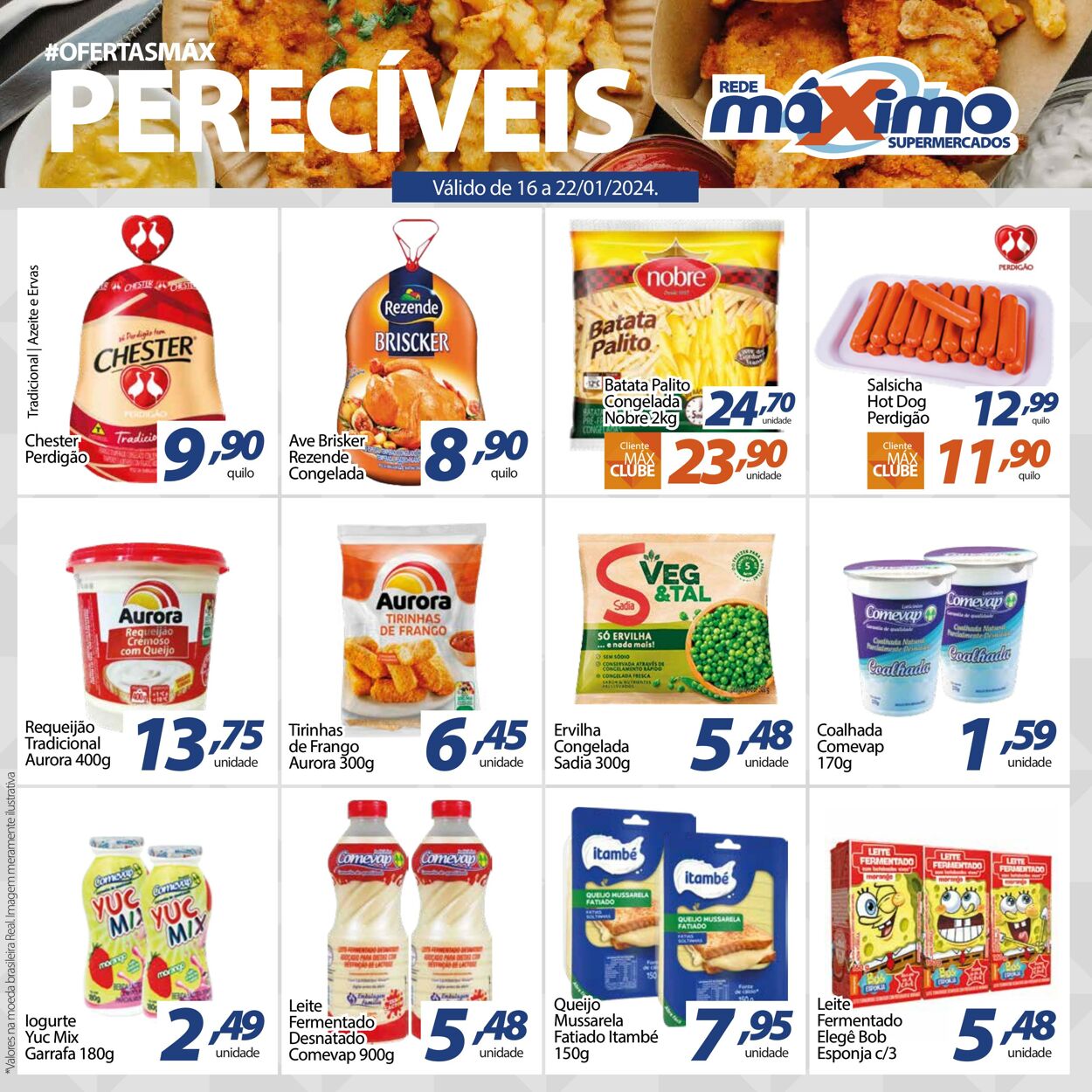 Folheto Supermercado Máximo 16.01.2024 - 22.01.2024
