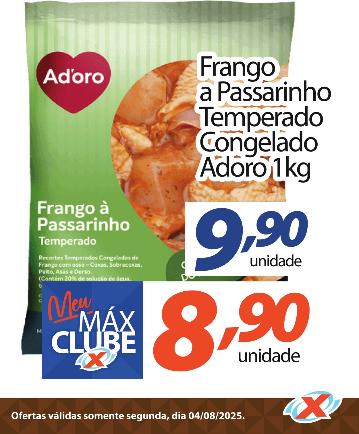 Folheto Supermercado Máximo 04.08.2025 - 04.08.2025