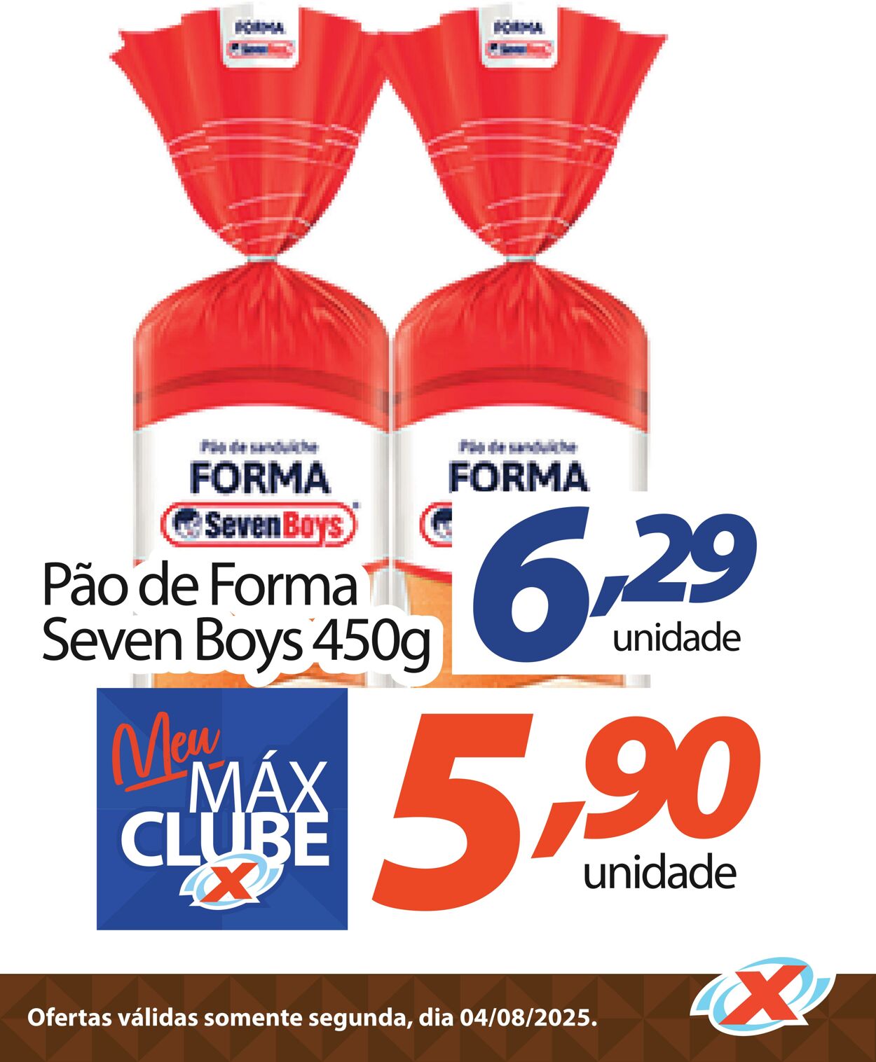 Folheto Supermercado Máximo 04.08.2025 - 04.08.2025