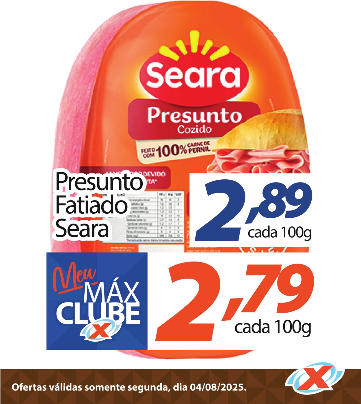 Folheto Supermercado Máximo 04.08.2025 - 04.08.2025