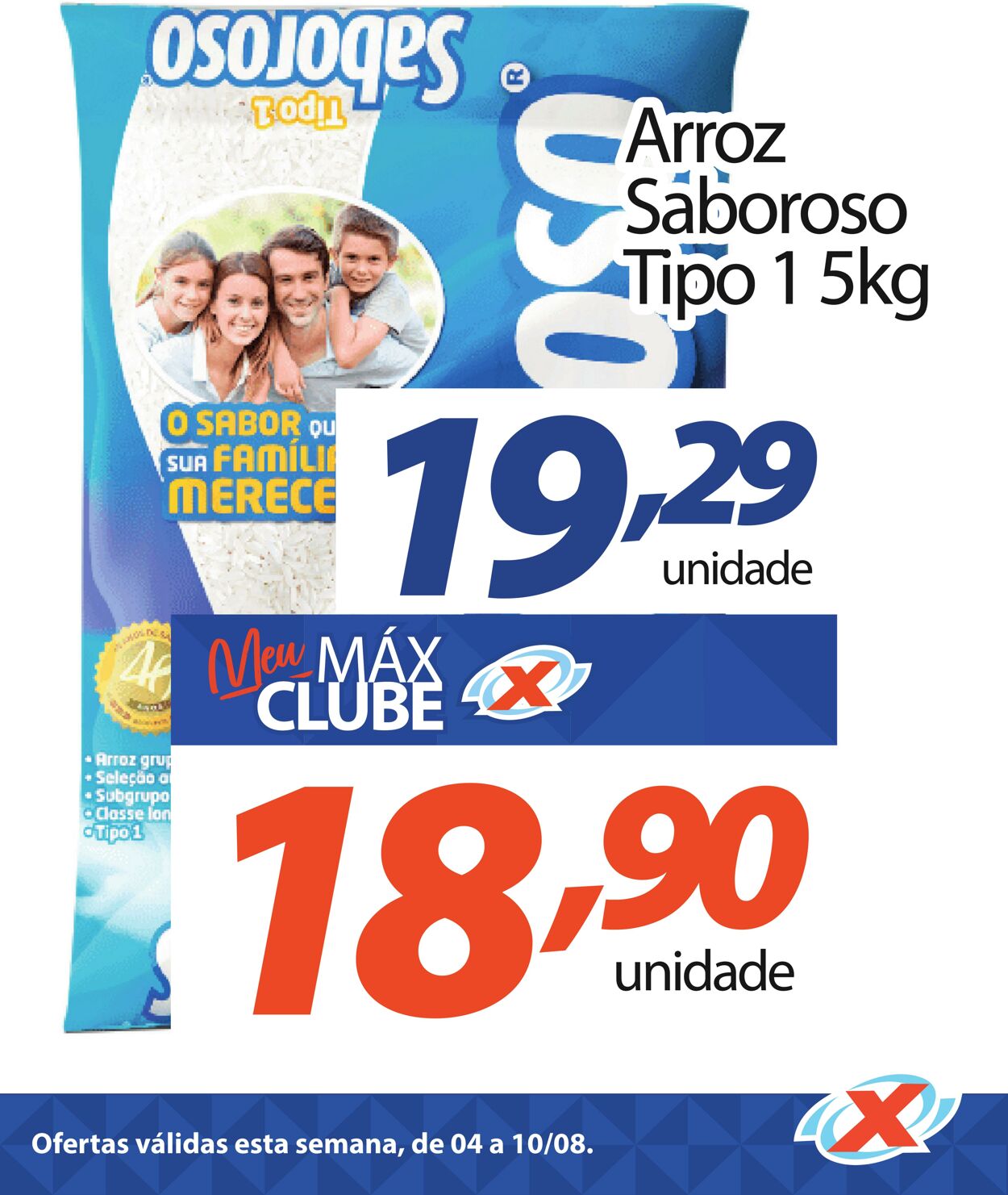 Folheto Supermercado Máximo 04.08.2025 - 04.08.2025
