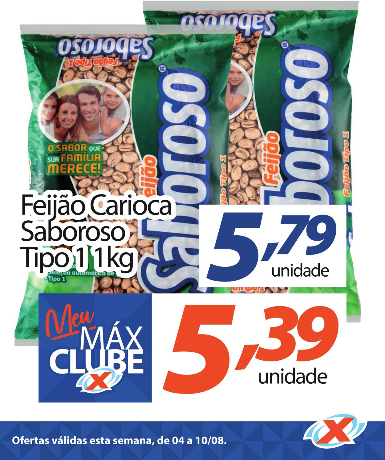 Folheto Supermercado Máximo 04.08.2025 - 04.08.2025