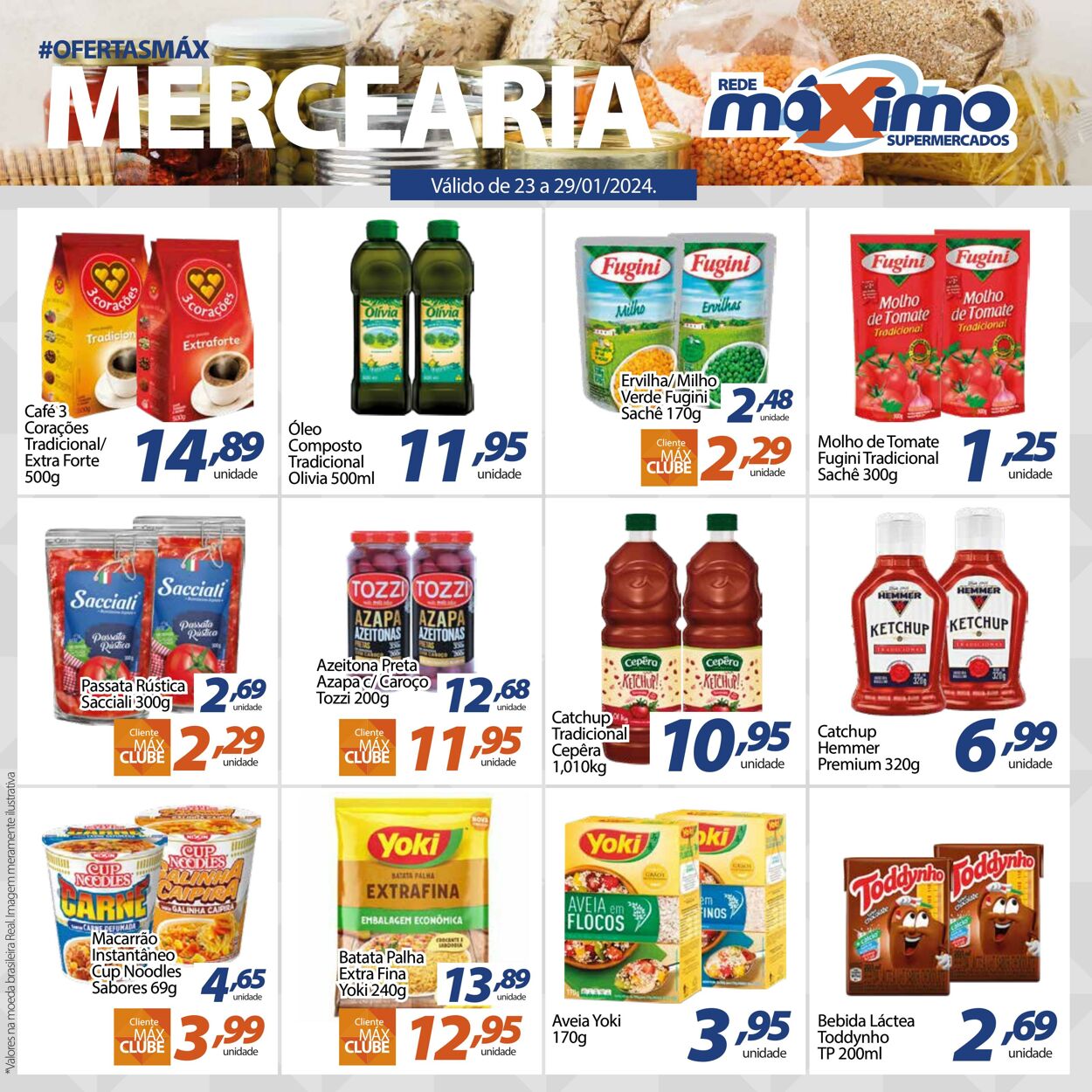 Folheto Supermercado Máximo 23.01.2024 - 29.01.2024