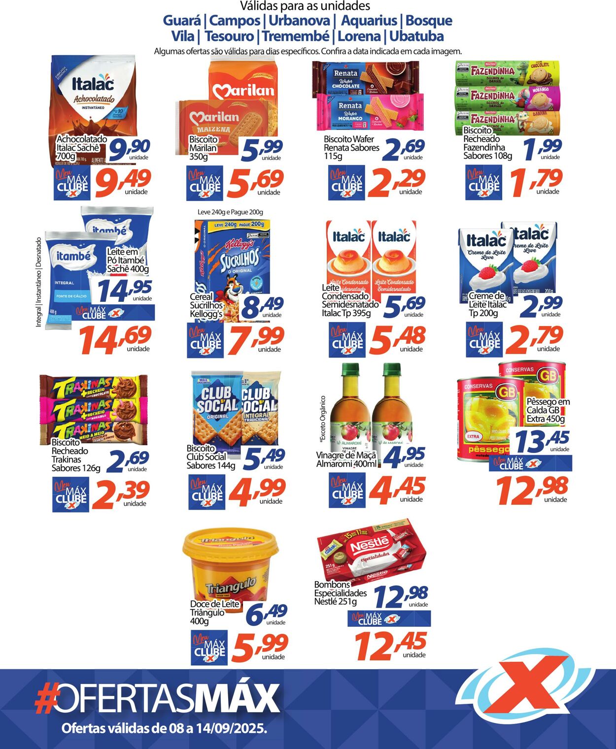 Folheto Supermercado Máximo 08.09.2025 - 14.09.2025