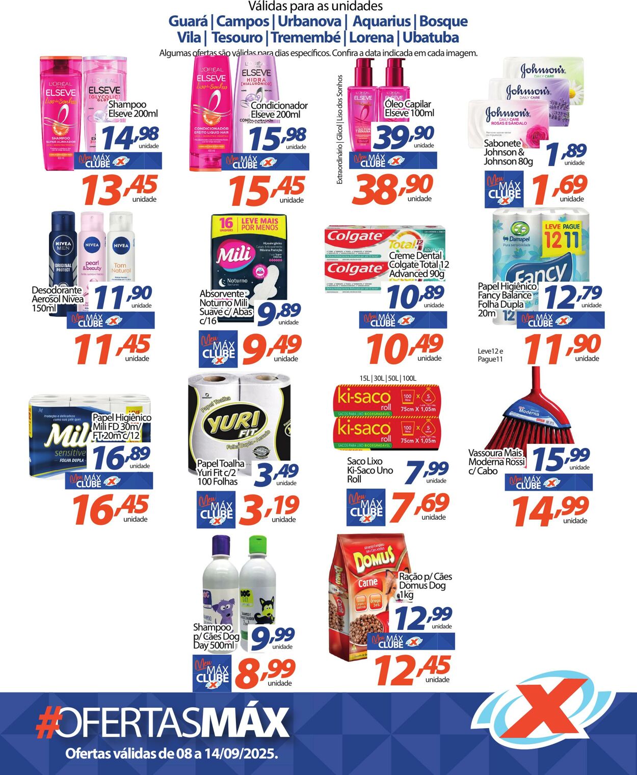 Folheto Supermercado Máximo 08.09.2025 - 14.09.2025