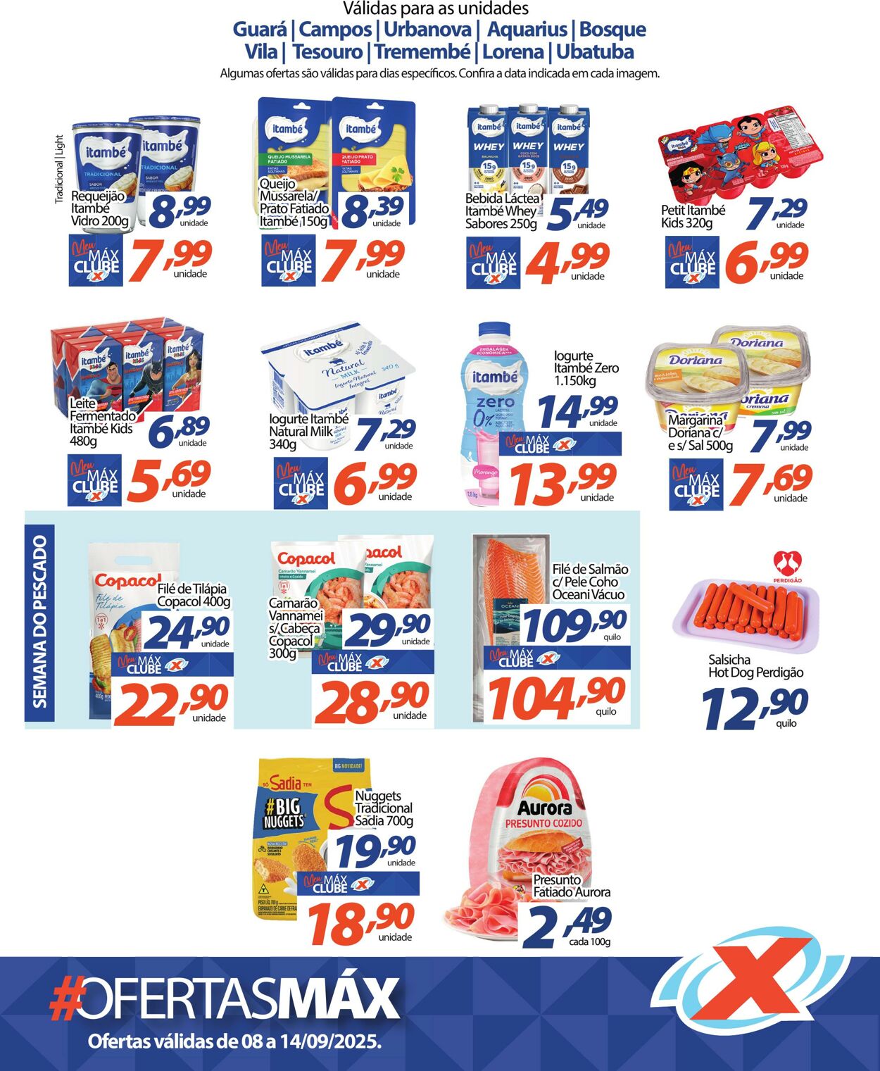 Folheto Supermercado Máximo 08.09.2025 - 14.09.2025
