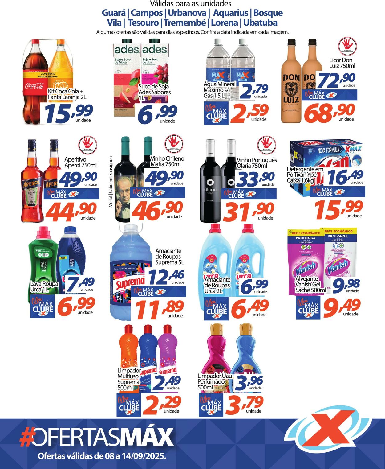 Folheto Supermercado Máximo 08.09.2025 - 14.09.2025