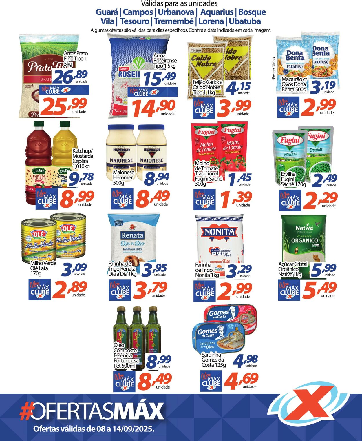 Folheto Supermercado Máximo 08.09.2025 - 14.09.2025