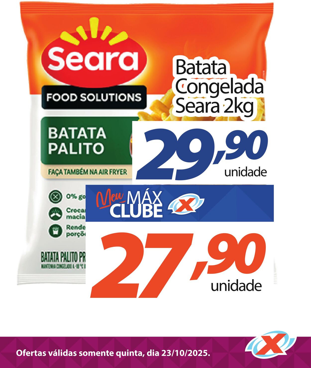 Folheto Supermercado Máximo 23.10.2025 - 23.10.2025