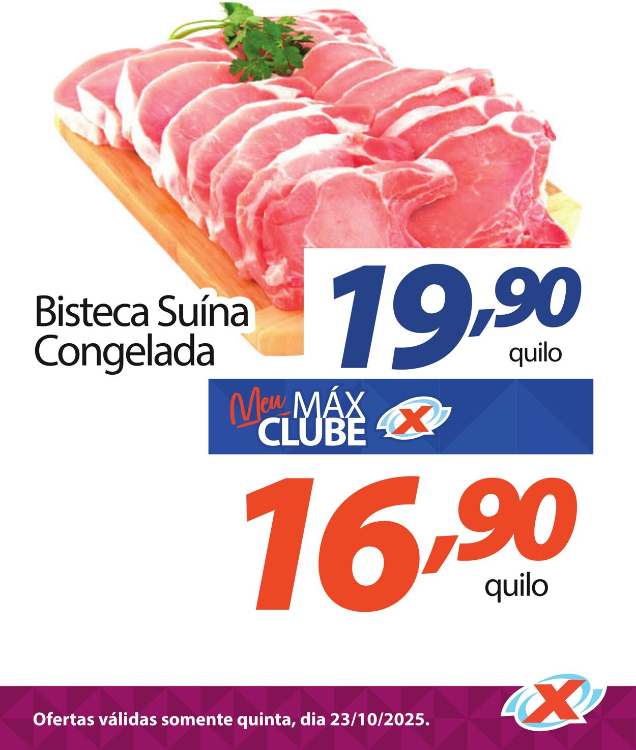 Folheto Supermercado Máximo 23.10.2025 - 23.10.2025
