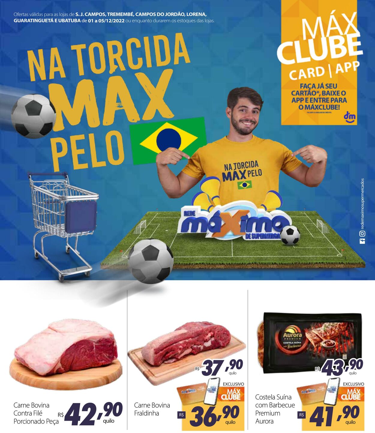 Folheto Supermercado Máximo 01.12.2022-05.12.2022