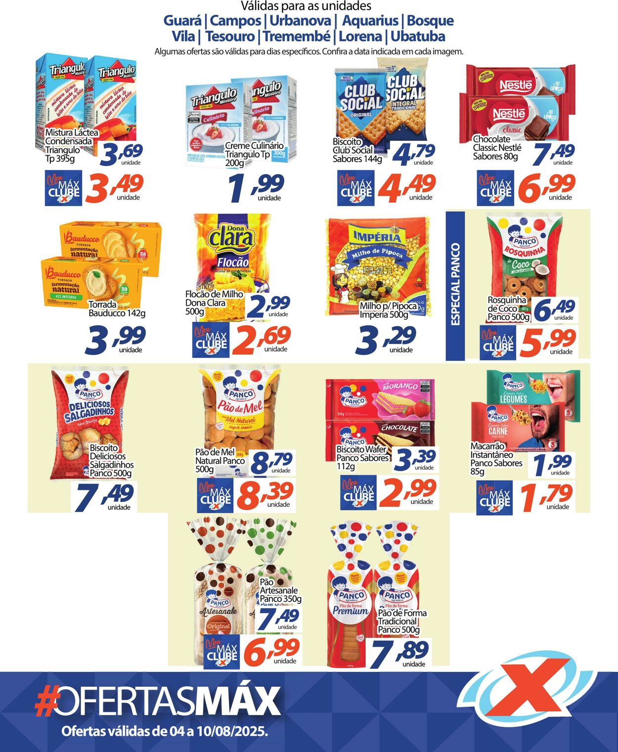 Folheto Supermercado Máximo 04.08.2025 - 10.08.2025