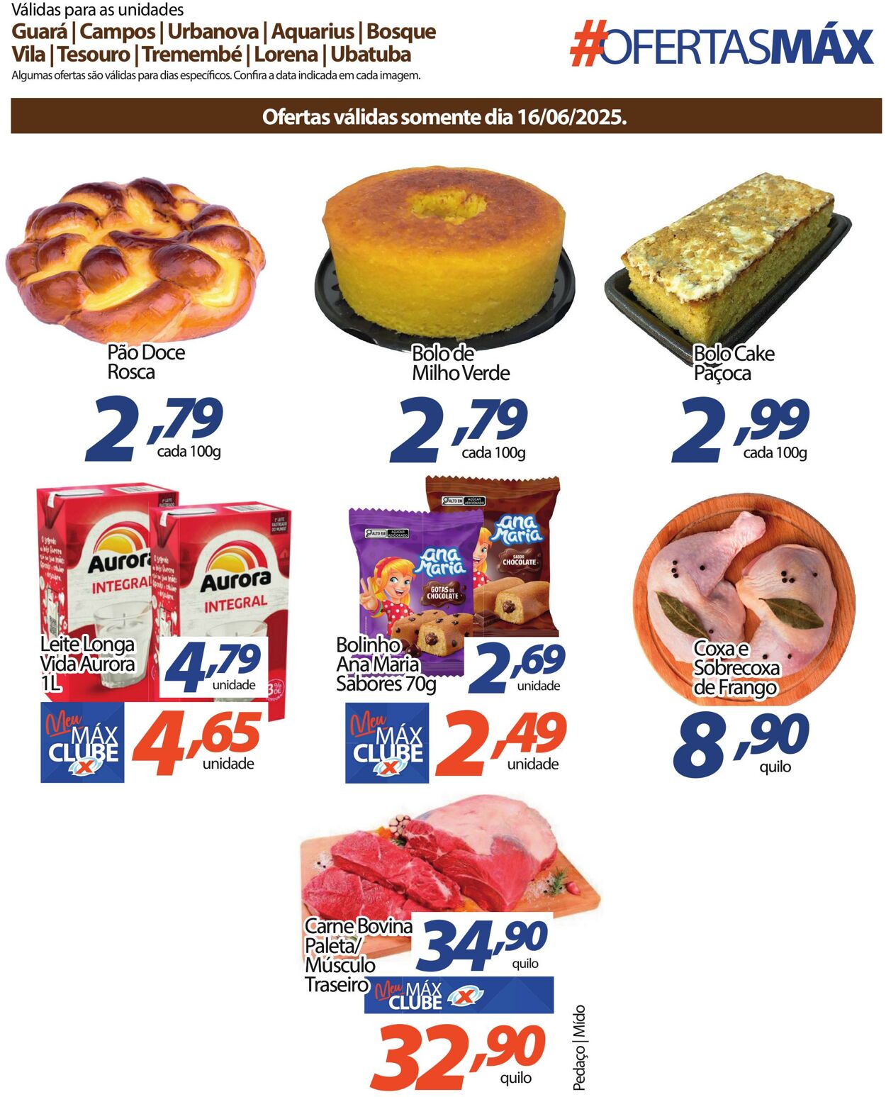 Folheto Supermercado Máximo 16.06.2025 - 16.06.2025