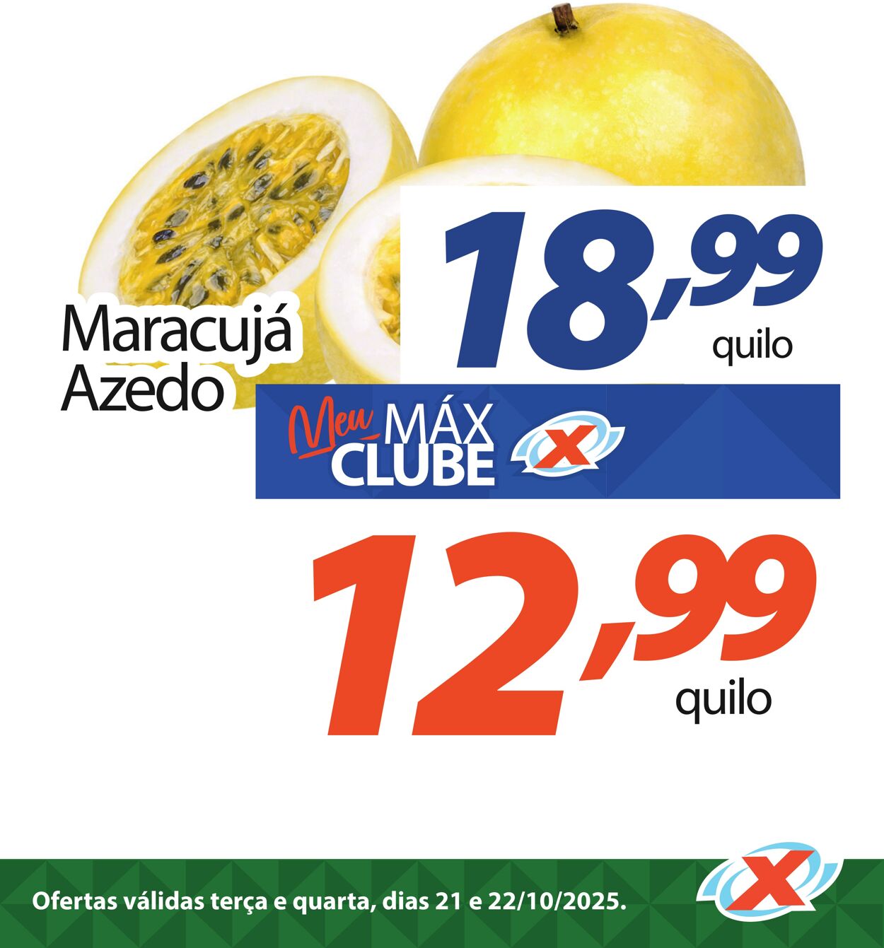 Folheto Supermercado Máximo 21.10.2025 - 22.10.2025