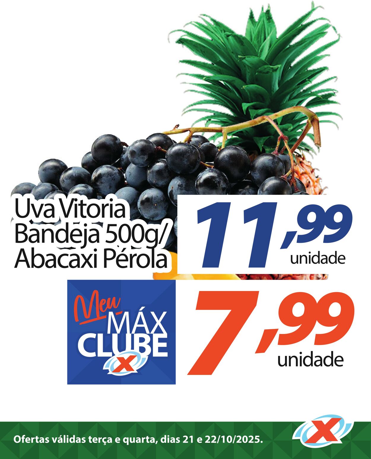 Folheto Supermercado Máximo 21.10.2025 - 22.10.2025