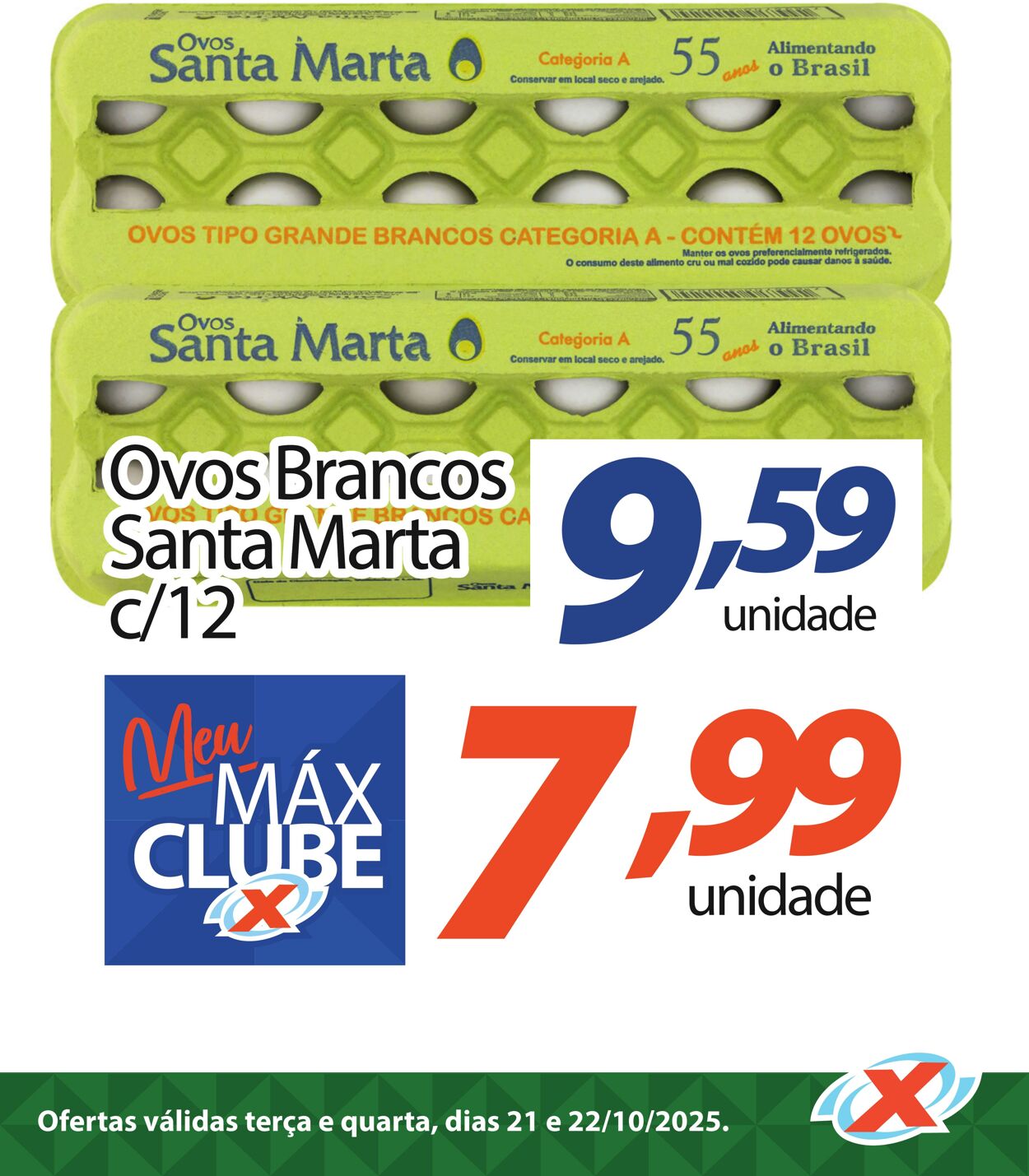 Folheto Supermercado Máximo 21.10.2025 - 22.10.2025