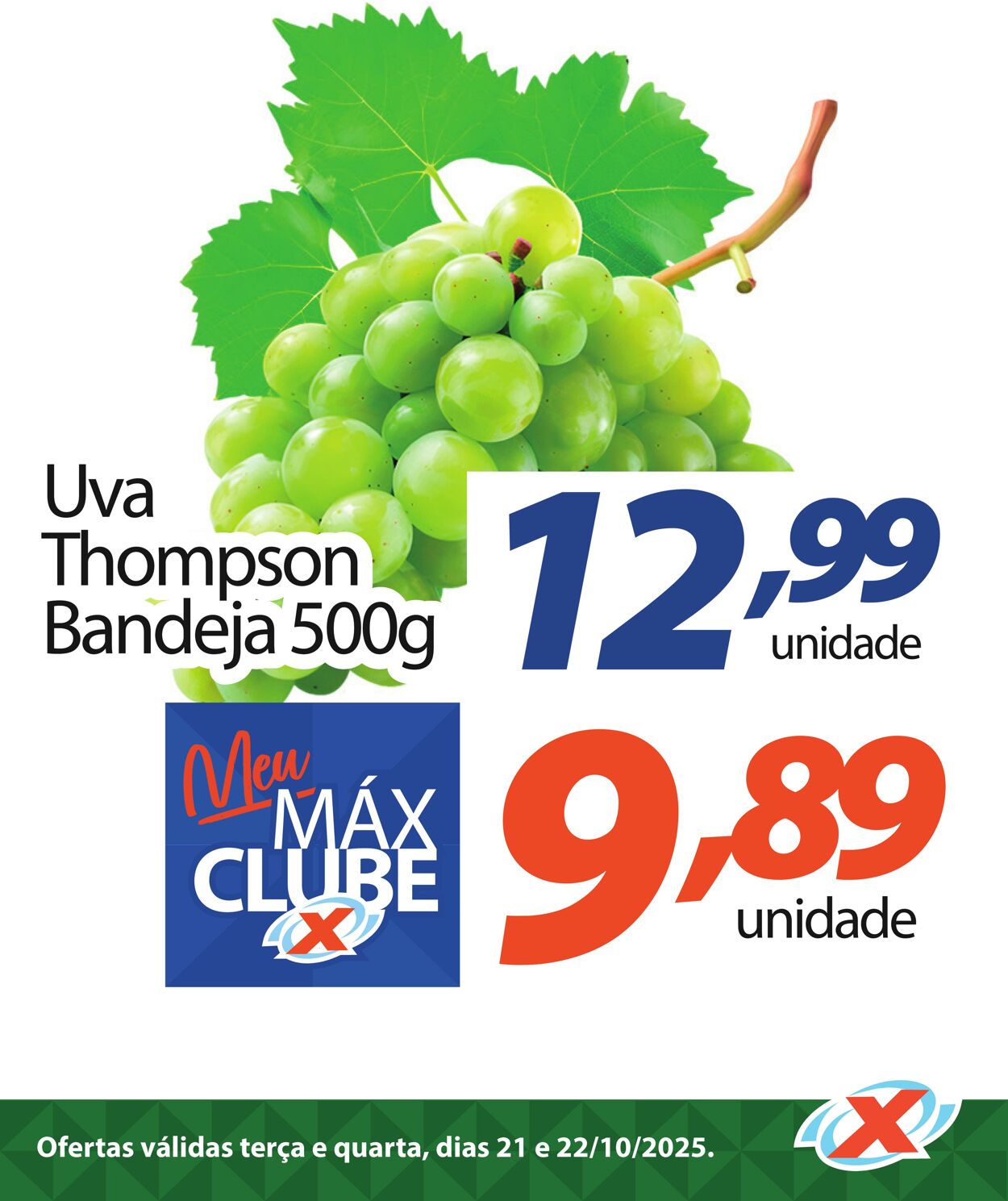 Folheto Supermercado Máximo 21.10.2025 - 22.10.2025