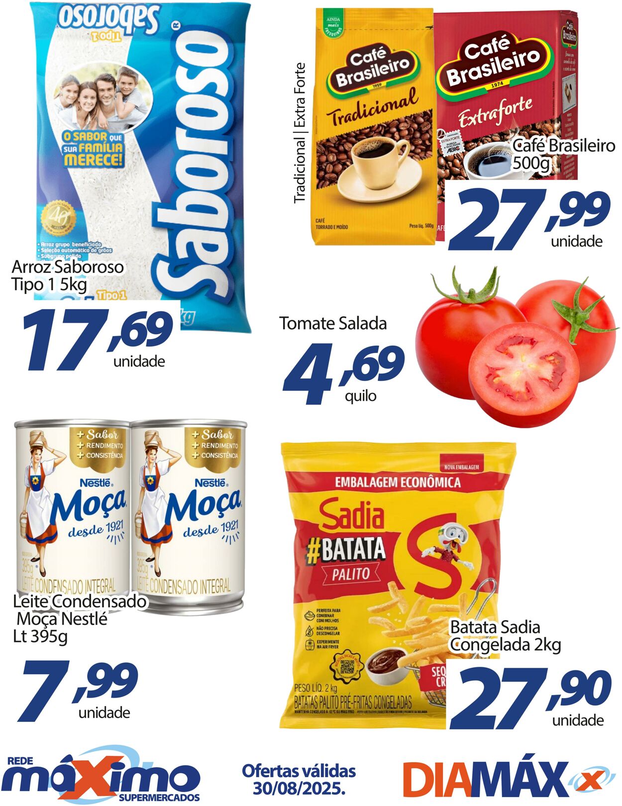 Folheto Supermercado Máximo 30.08.2025 - 30.08.2025