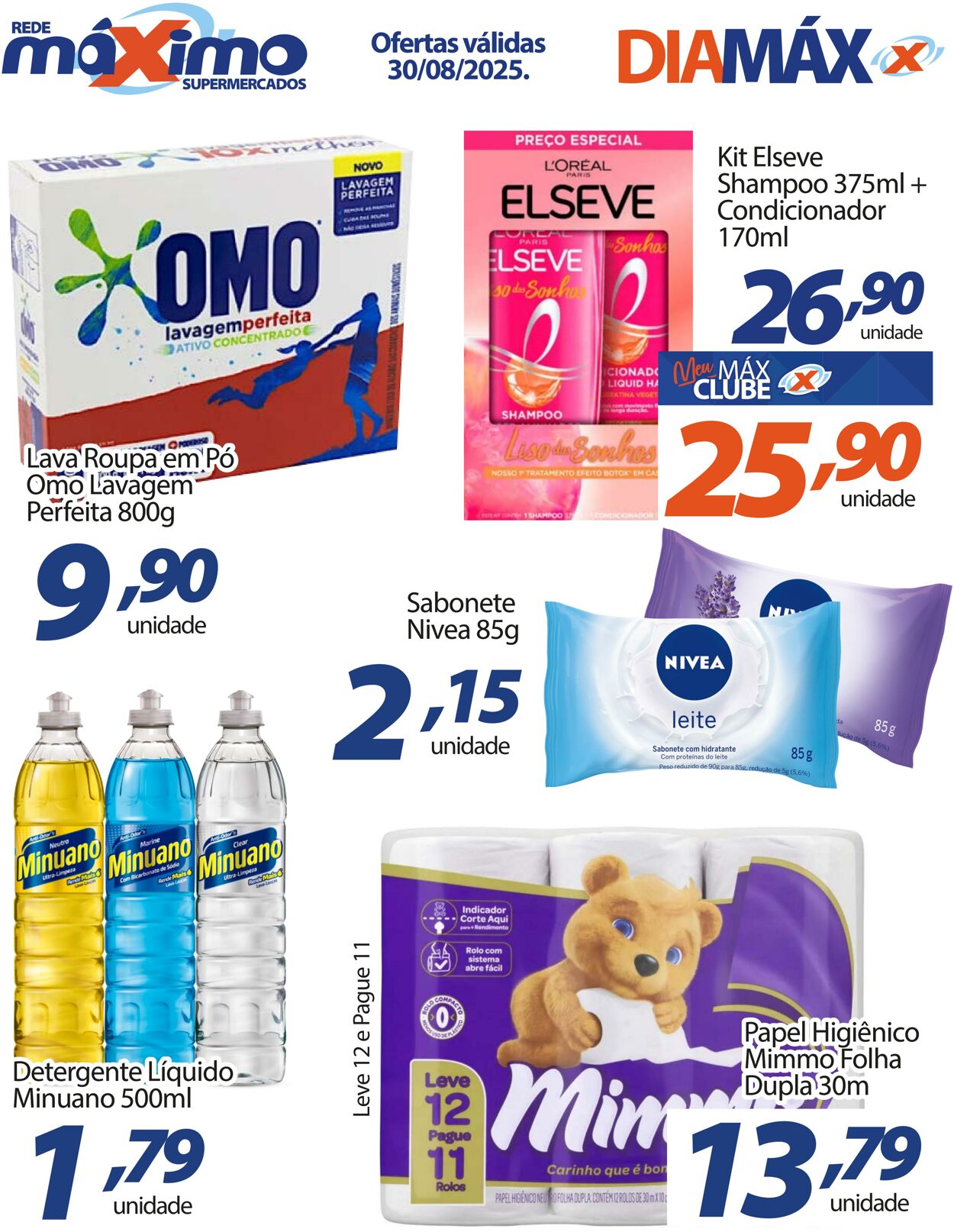 Folheto Supermercado Máximo 30.08.2025 - 30.08.2025