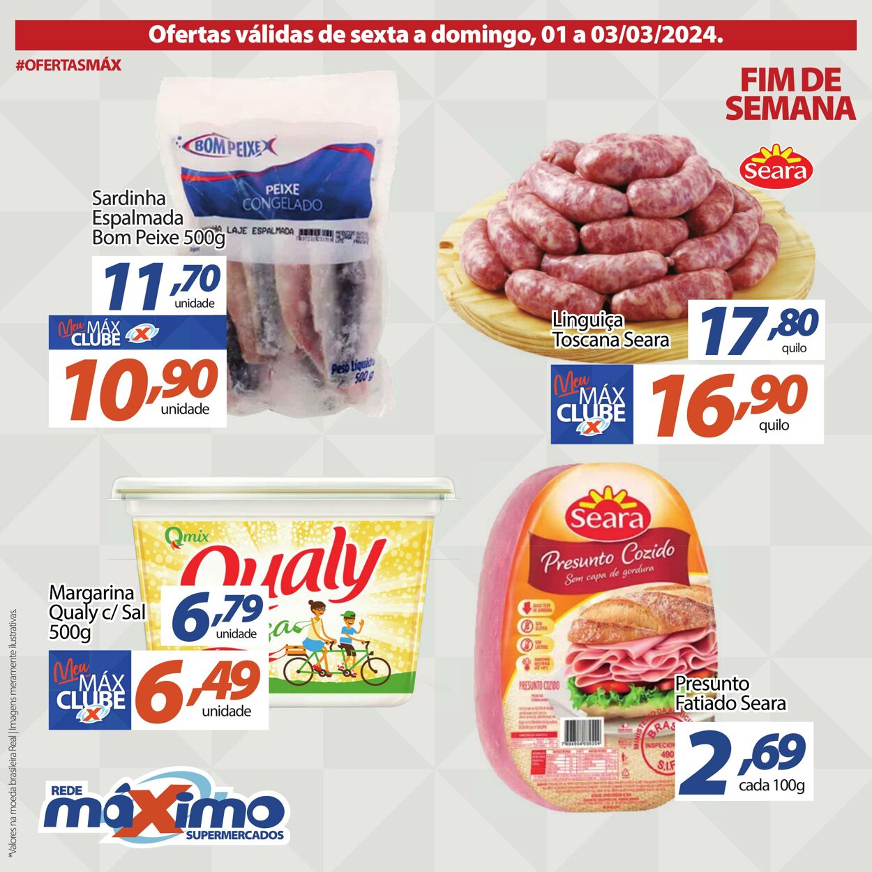 Folheto Supermercado Máximo 01.03.2024 - 03.03.2024