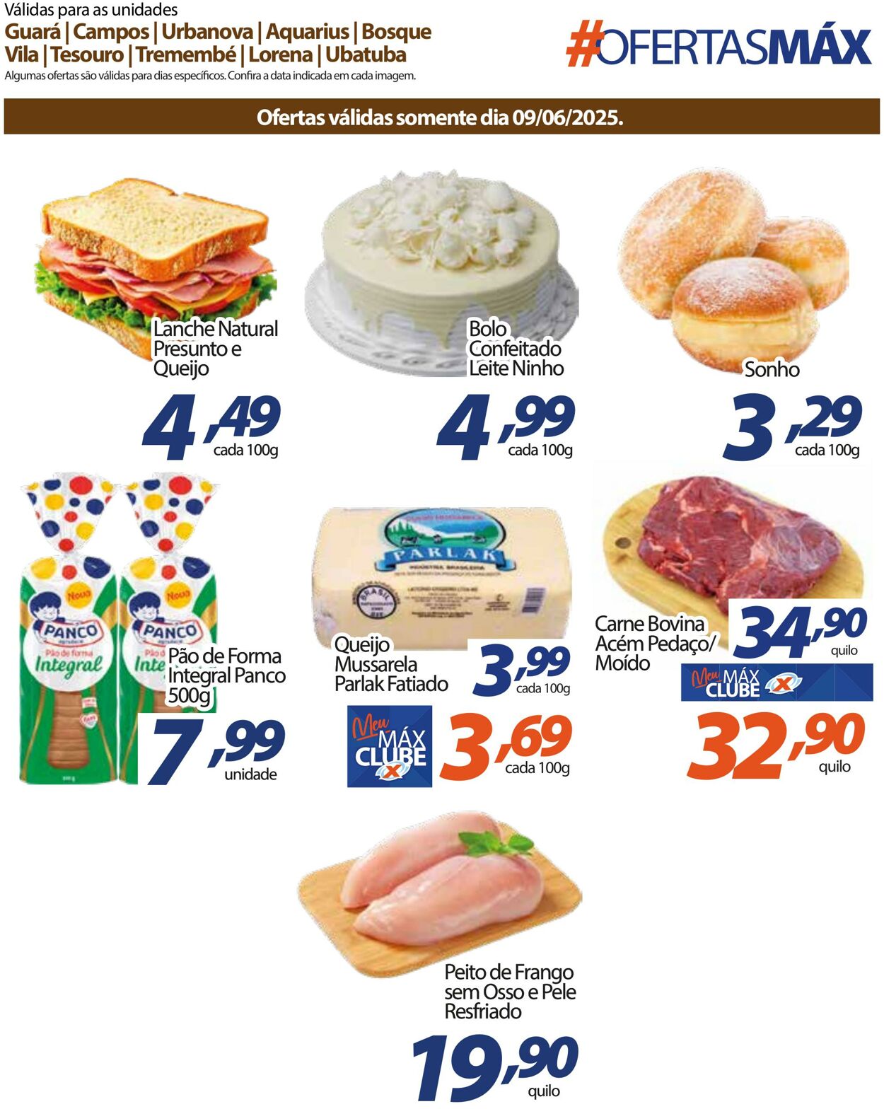 Folheto Supermercado Máximo 09.06.2025 - 09.06.2025