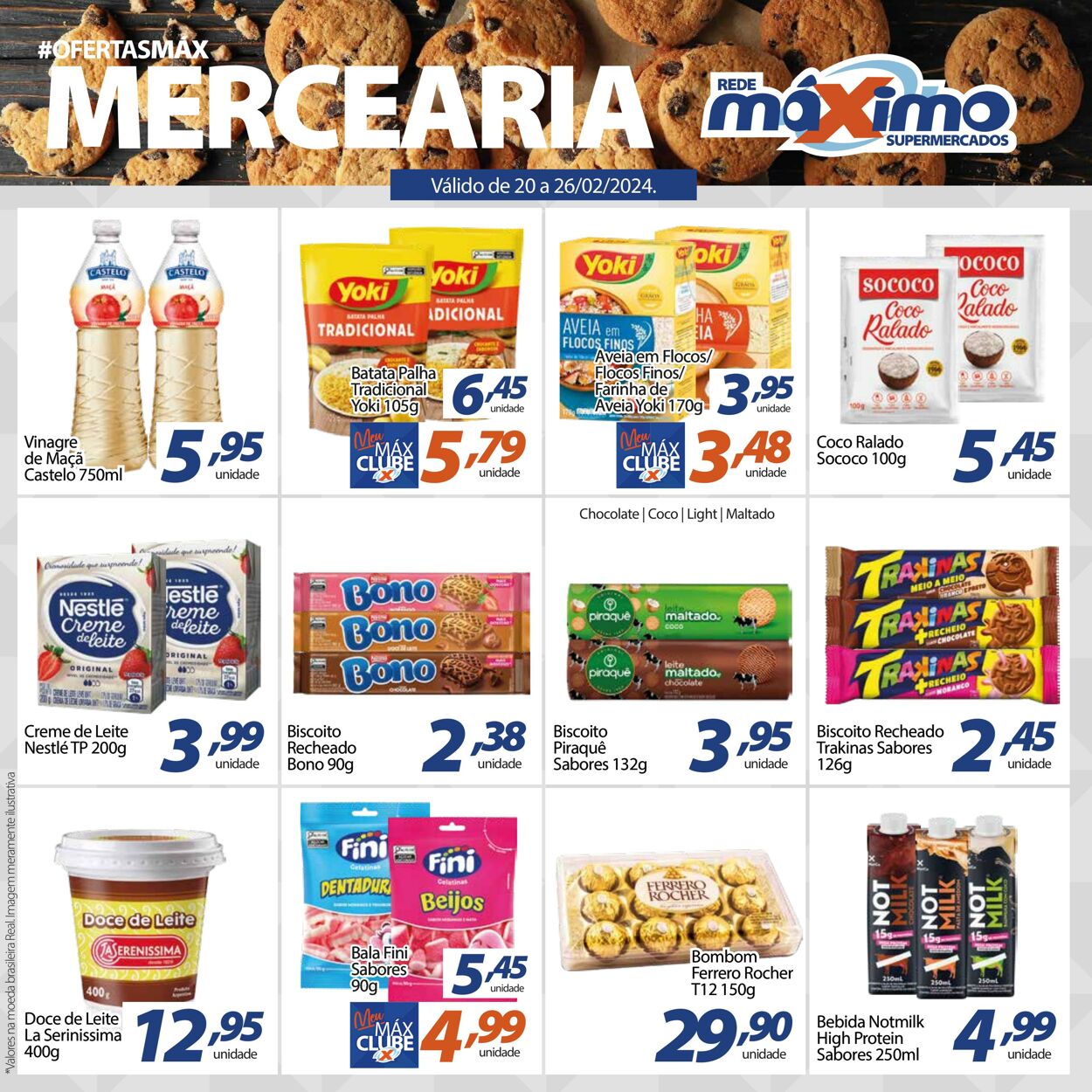 Folheto Supermercado Máximo 20.02.2024 - 26.02.2024