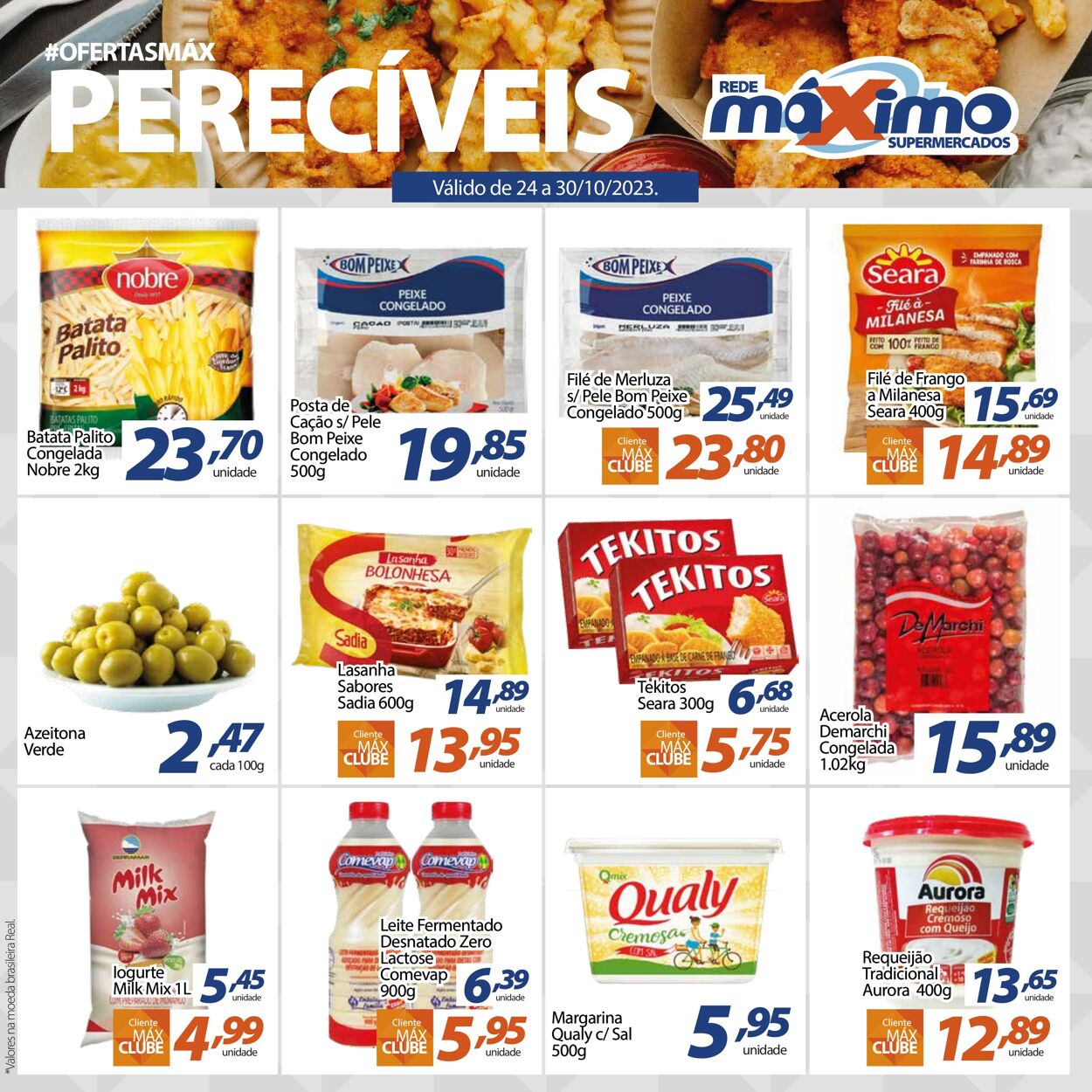 Folheto Supermercado Máximo 24.10.2023 - 30.10.2023