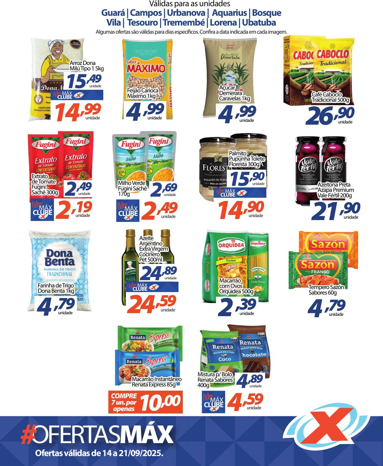 Folheto Supermercado Máximo 15.09.2025 - 21.09.2025