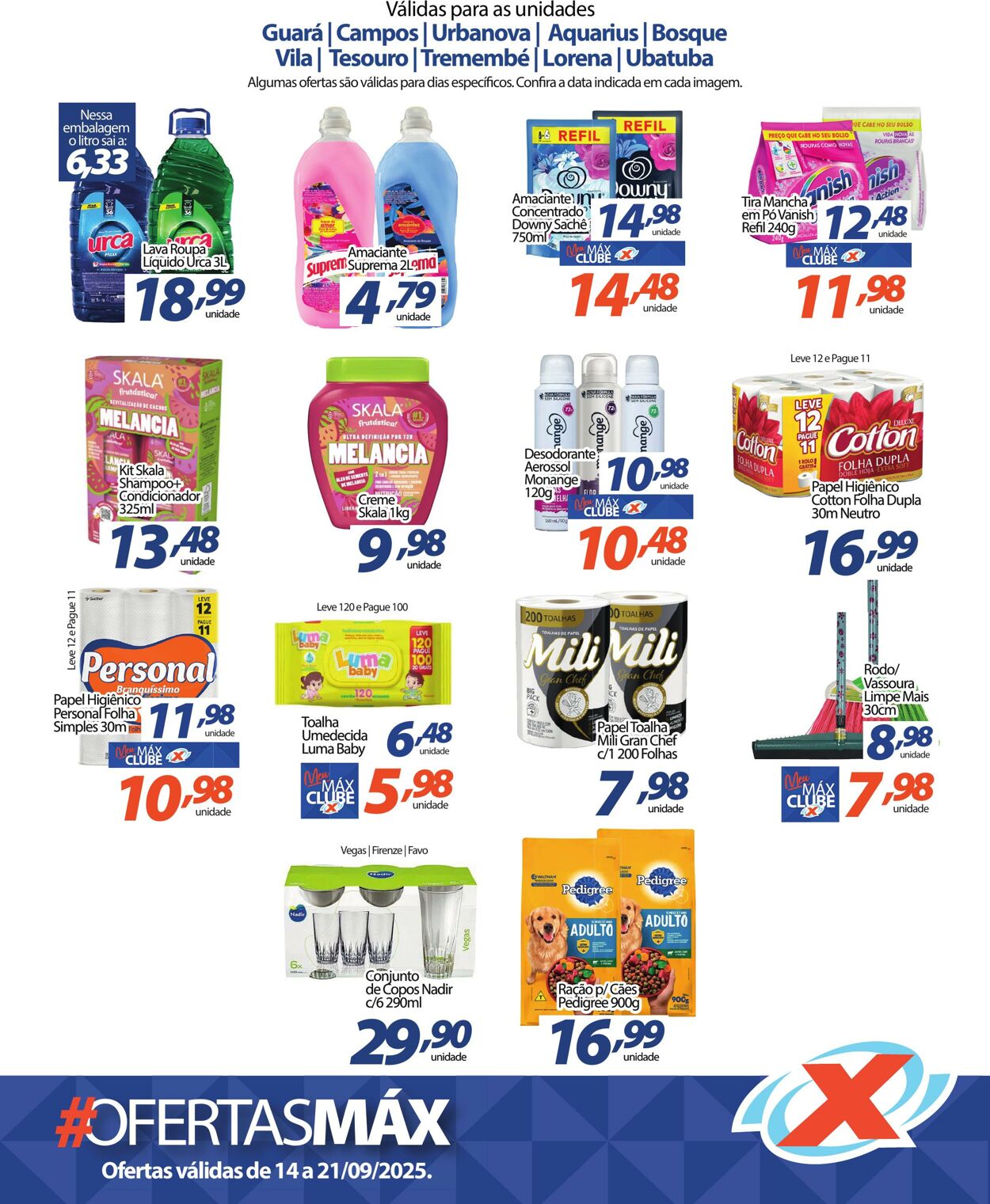 Folheto Supermercado Máximo 15.09.2025 - 21.09.2025