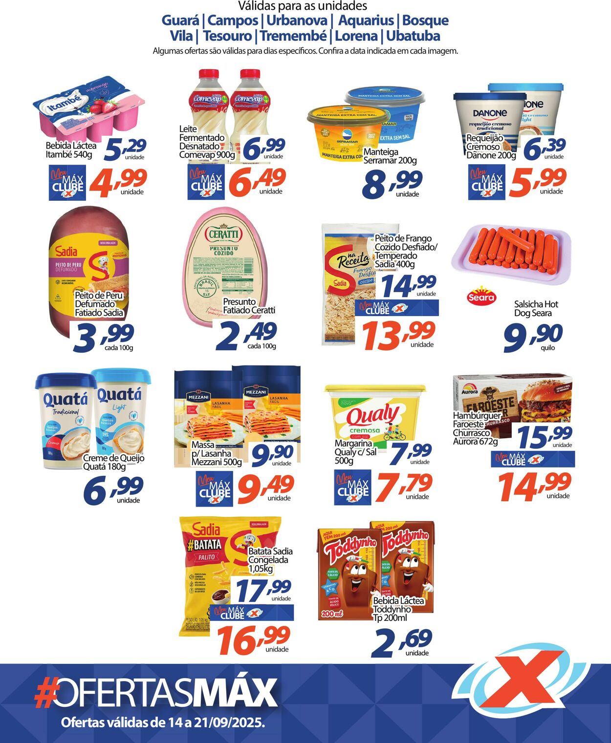 Folheto Supermercado Máximo 15.09.2025 - 21.09.2025