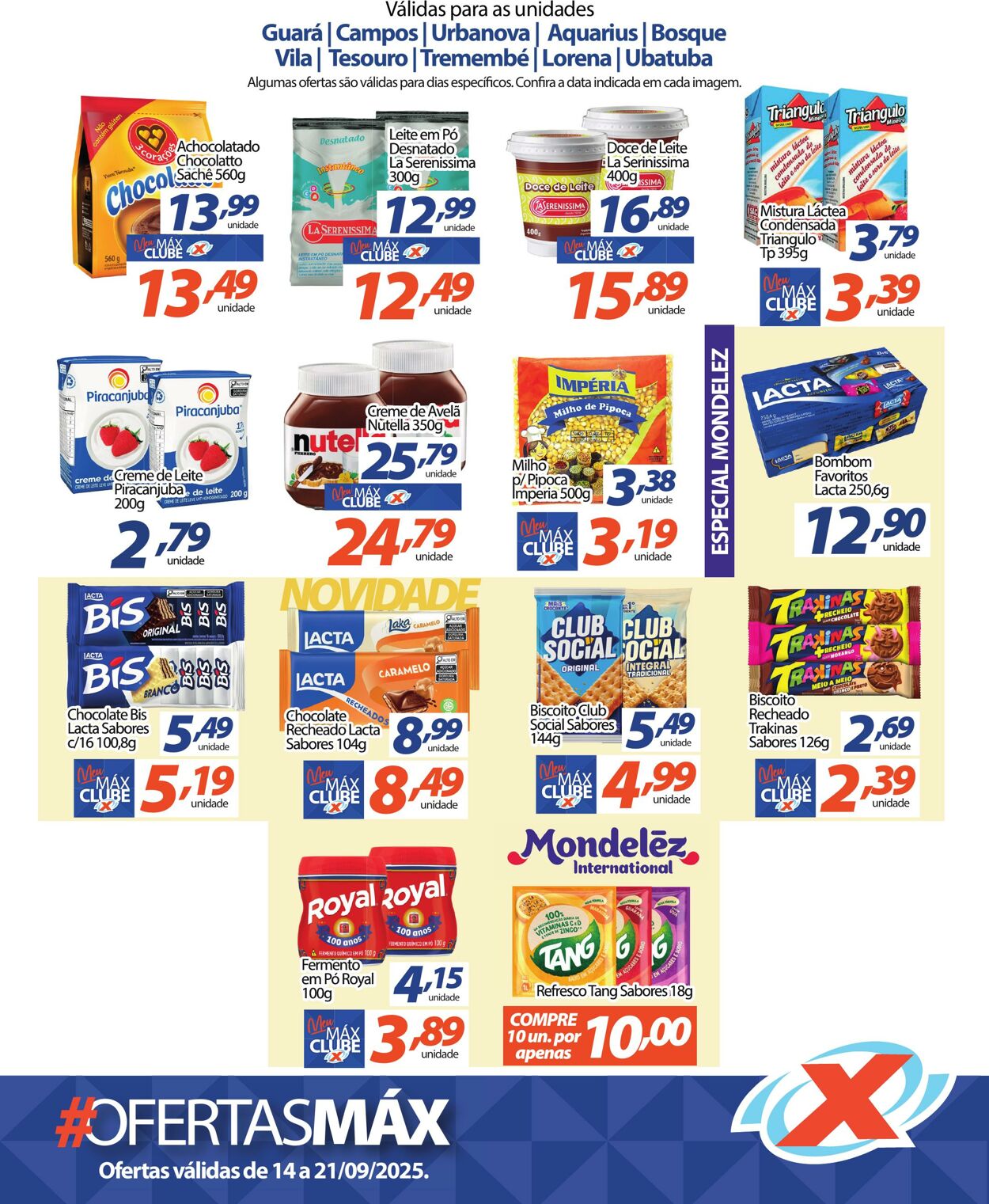 Folheto Supermercado Máximo 15.09.2025 - 21.09.2025