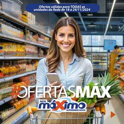 Folheto Supermercado Máximo 18.11.2024 - 24.11.2024