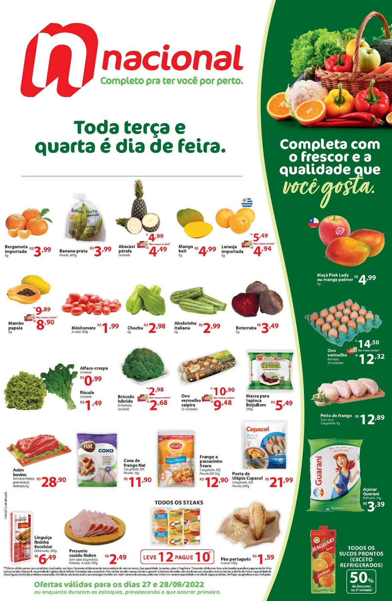 Folheto Supermercado Nacional 01.12.2022-04.12.2022