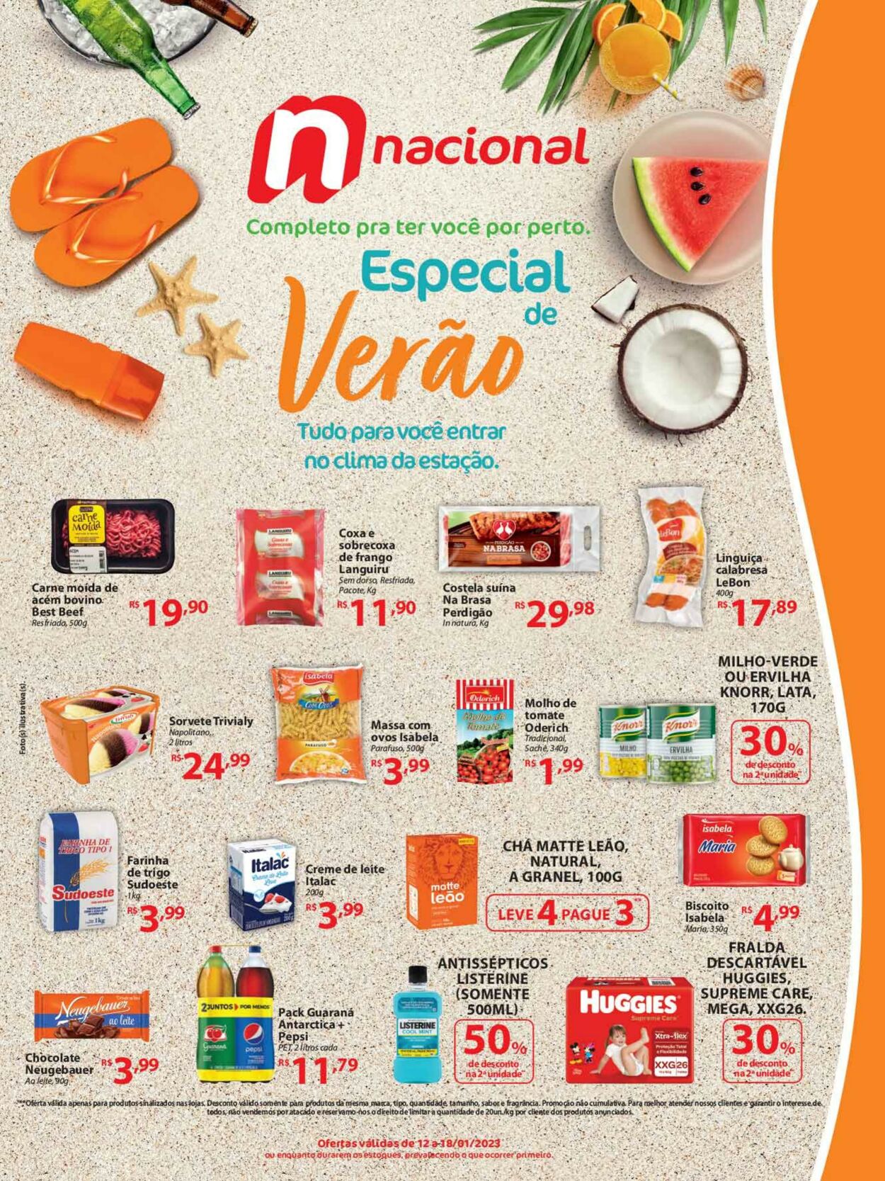 Folheto Supermercado Nacional 12.01.2023-18.01.2023