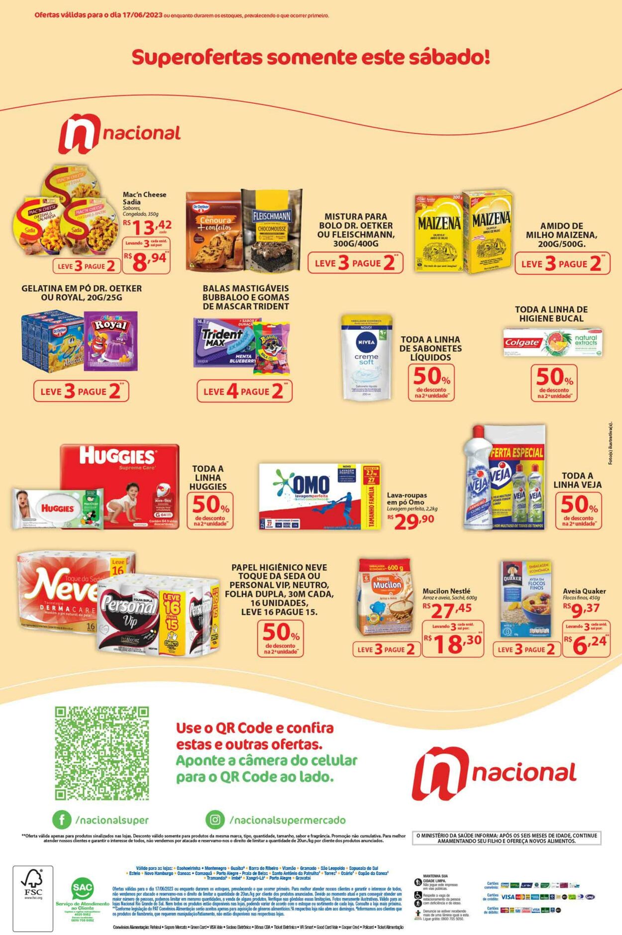 Folheto Supermercado Nacional 17.06.2023 - 17.06.2023