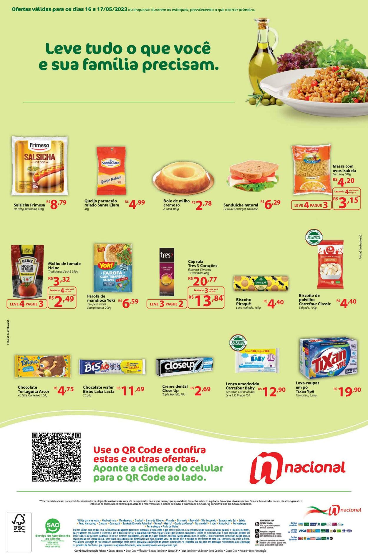 Folheto Supermercado Nacional 16.05.2023 - 17.05.2023