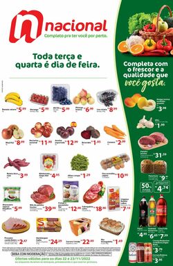 Folheto Supermercado Nacional 22.11.2022-23.11.2022