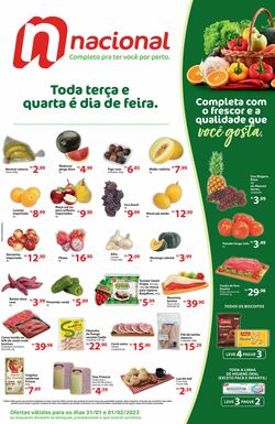 Folheto Supermercado Nacional 31.01.2023-01.02.2023