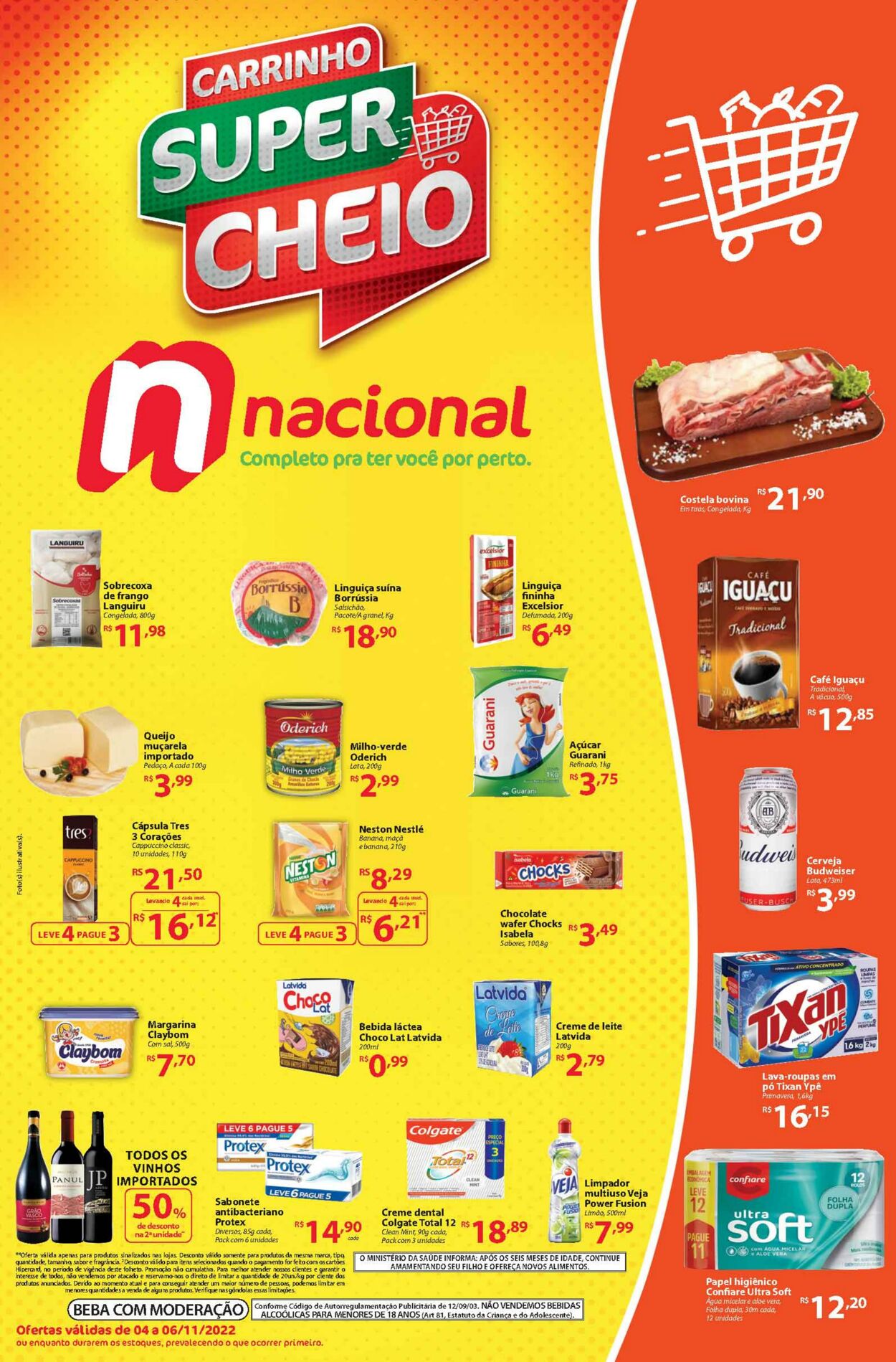 Folheto Supermercado Nacional 01.12.2022-11.12.2022