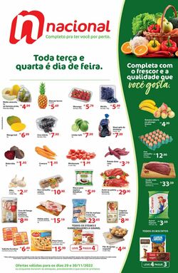 Folheto Supermercado Nacional 29.11.2022-30.11.2022