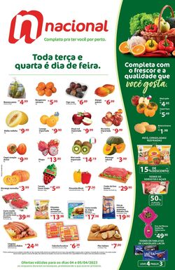 Folheto Supermercado Nacional 04.04.2023 - 05.04.2023