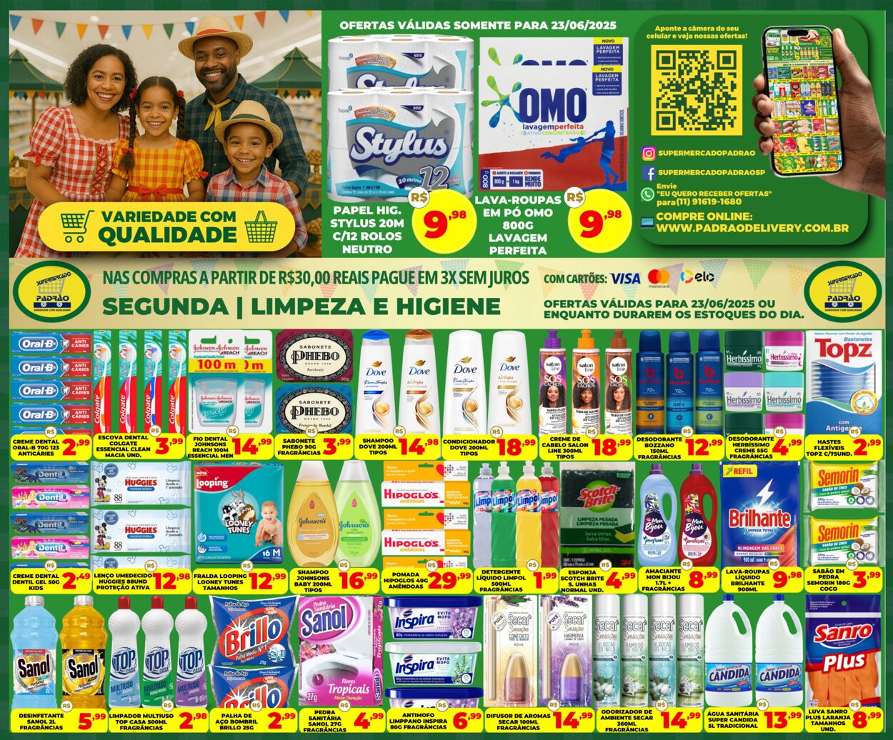 Folheto Supermercado Padrão 24.06.2025 - 01.07.2025