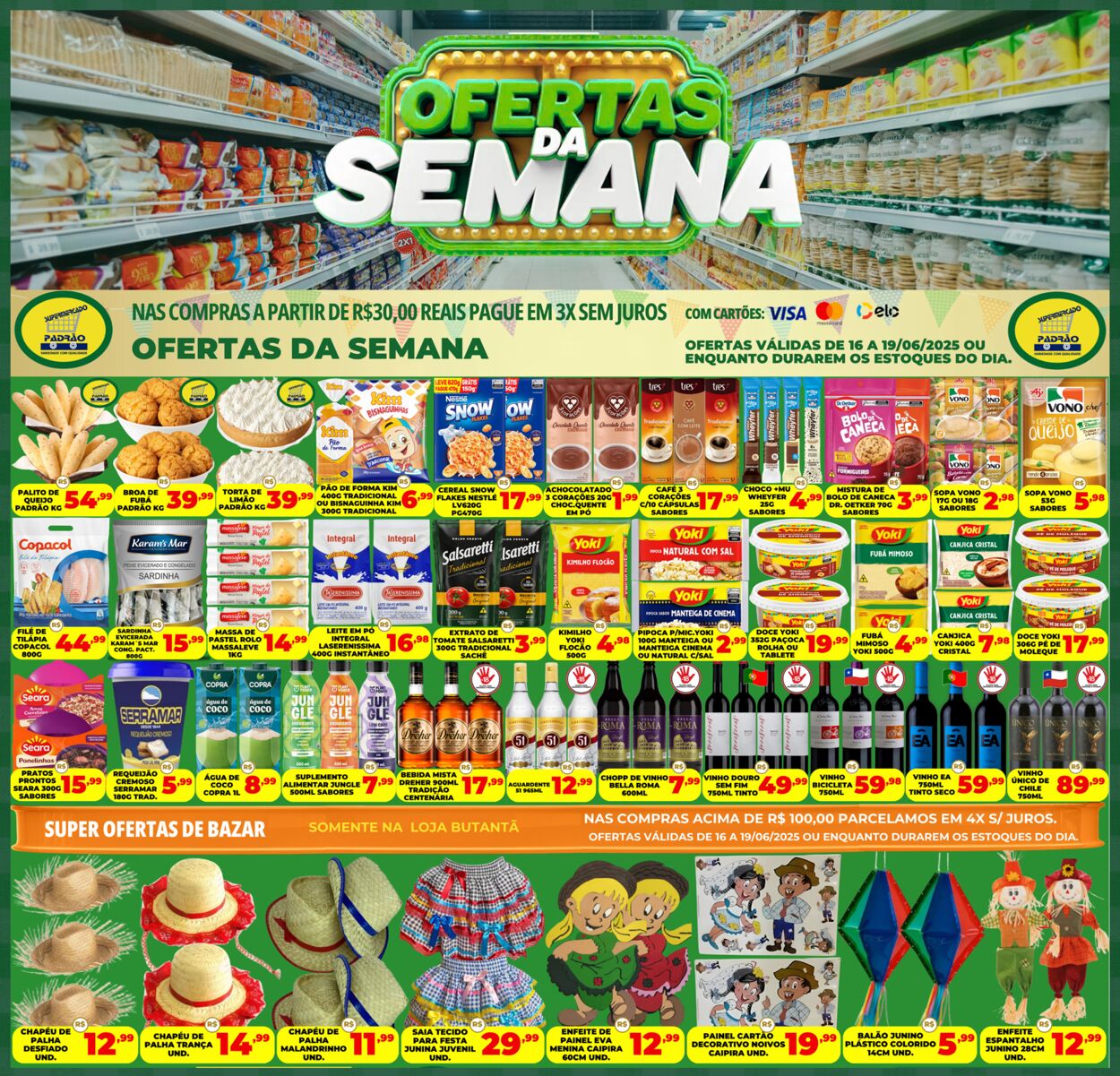 Folheto Supermercado Padrão 17.06.2025 - 01.07.2025