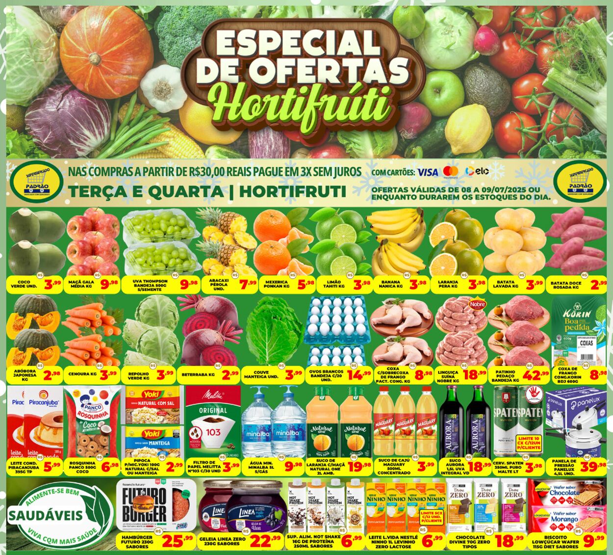 Folheto Supermercado Padrão 09.07.2025 - 23.07.2025