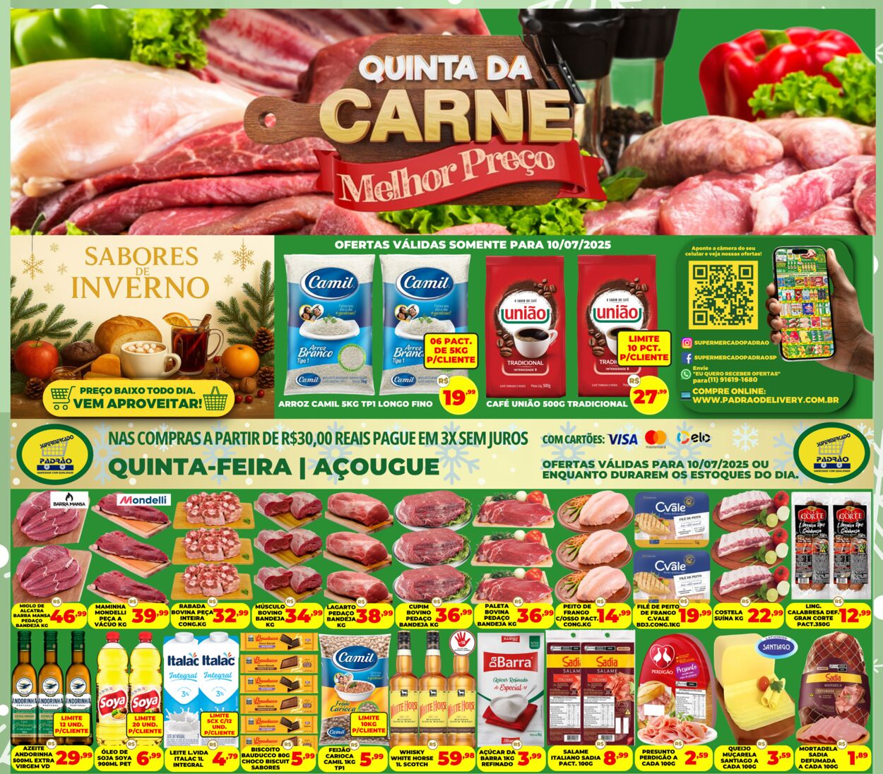 Folheto Supermercado Padrão 09.07.2025 - 23.07.2025