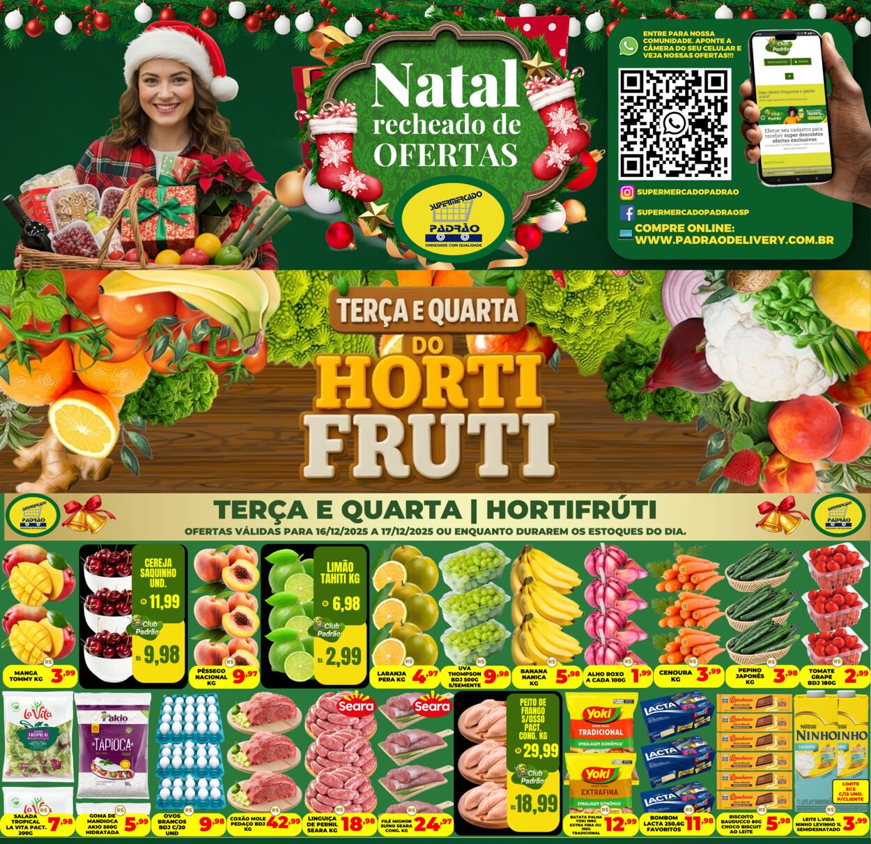 Folheto Supermercado Padrão 17.12.2025 - 31.12.2025
