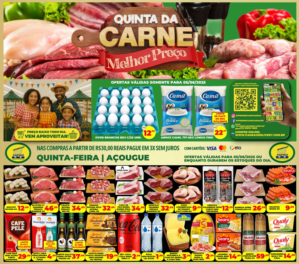Folheto Supermercado Padrão 04.06.2025 - 18.06.2025