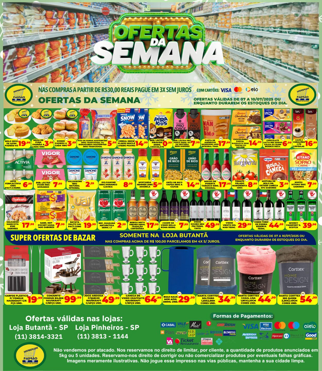 Folheto Supermercado Padrão 08.07.2025 - 22.07.2025