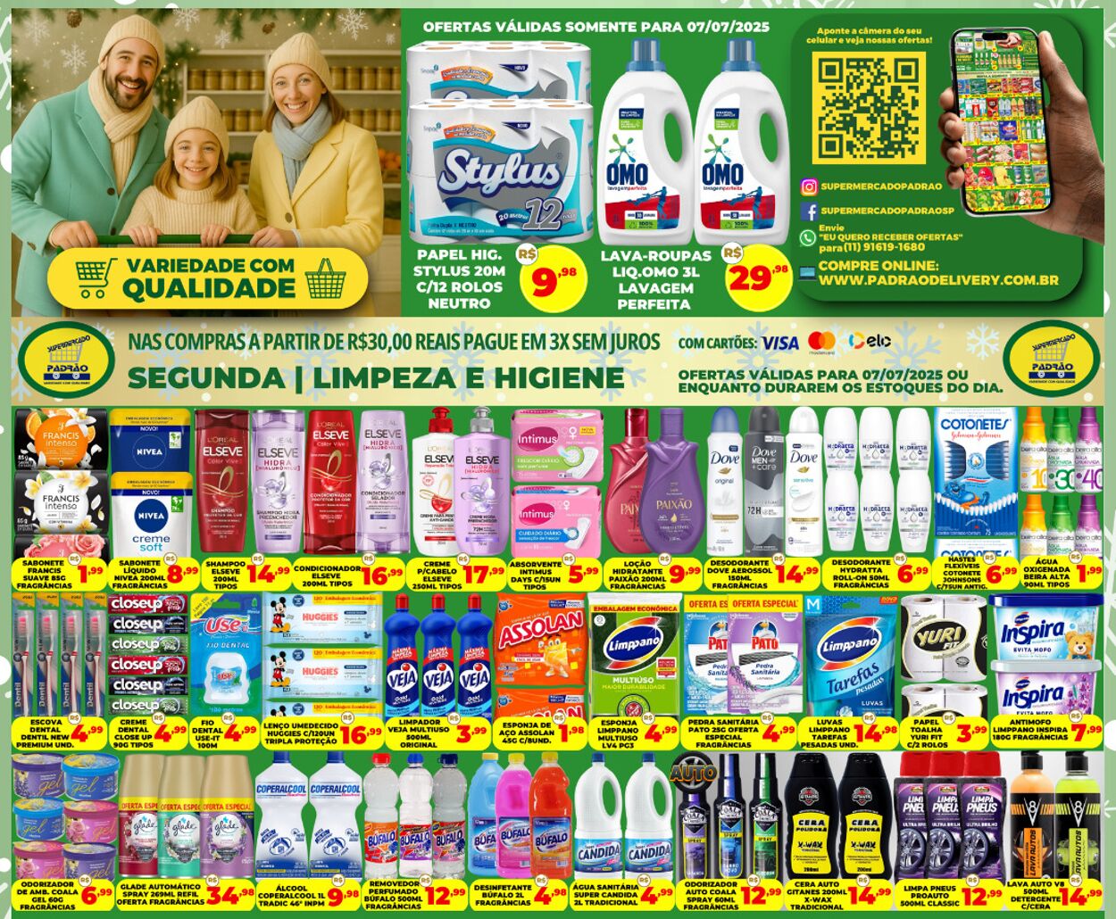 Folheto Supermercado Padrão 08.07.2025 - 22.07.2025